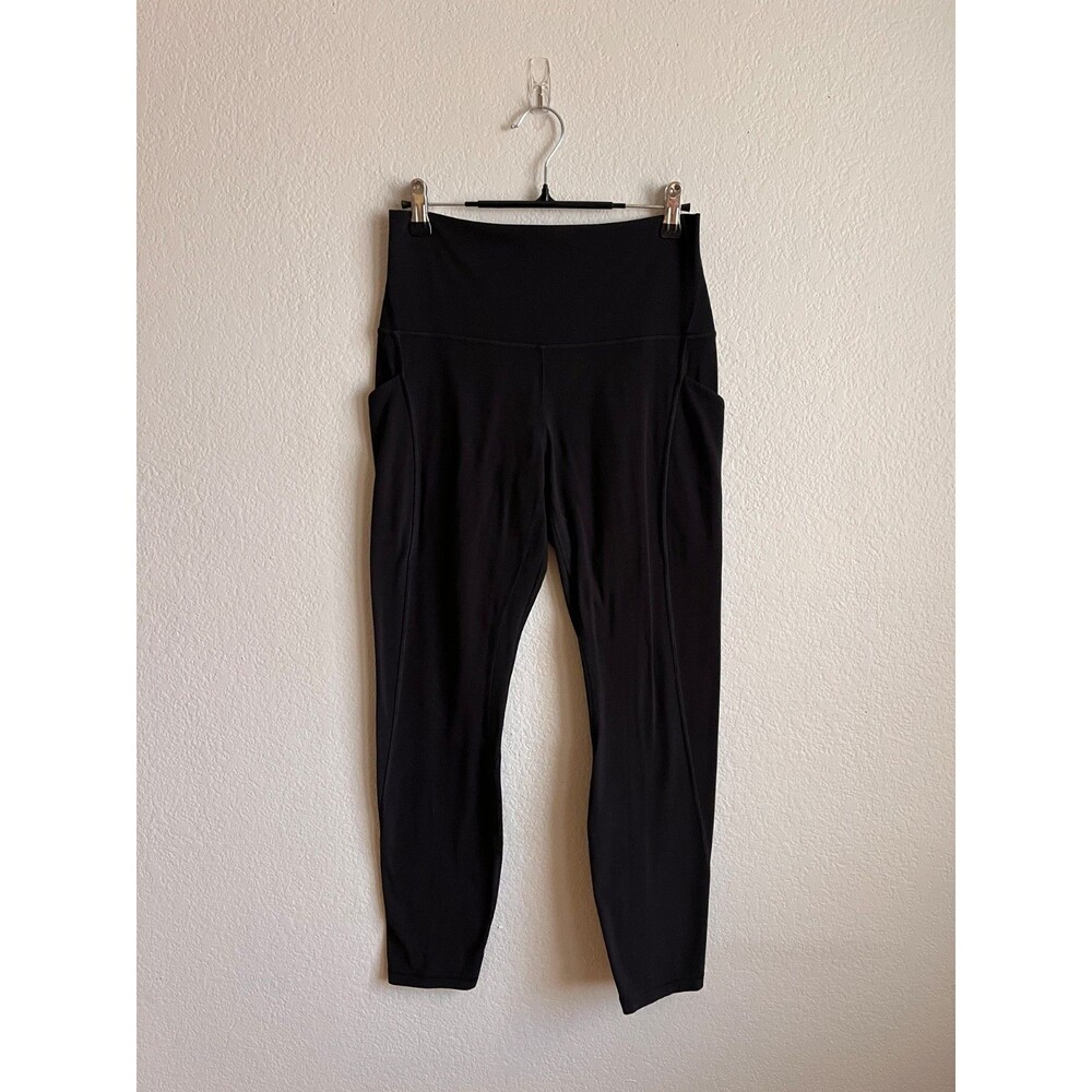 Lululemon Align High Rise Pant with Pockets 25" in Black Size US 8